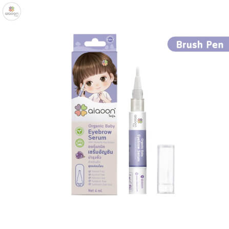 เซรั่มอัญชันบำรุงคิ้วเด็ก Brush Pen aiaoon 4 มล._3